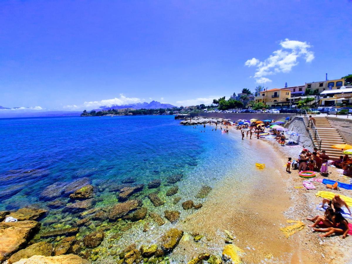 Seafront House Gabbiano Azzurro Apartment Santa Flavia Exterior foto