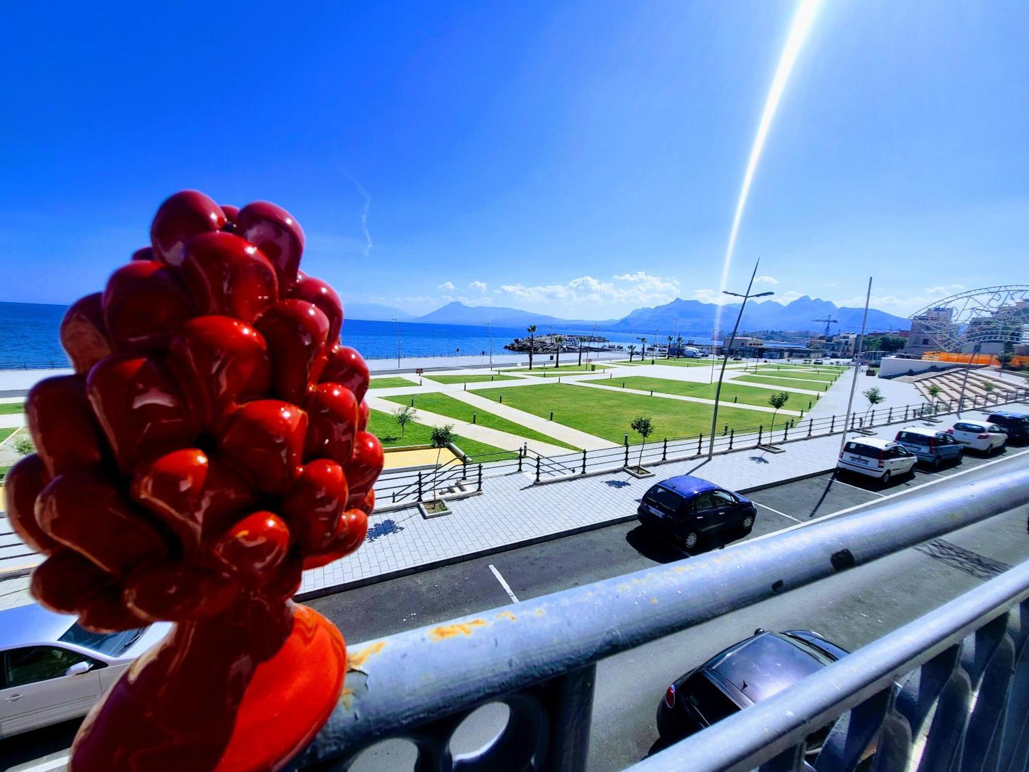 Seafront House Gabbiano Azzurro Apartment Santa Flavia Exterior foto