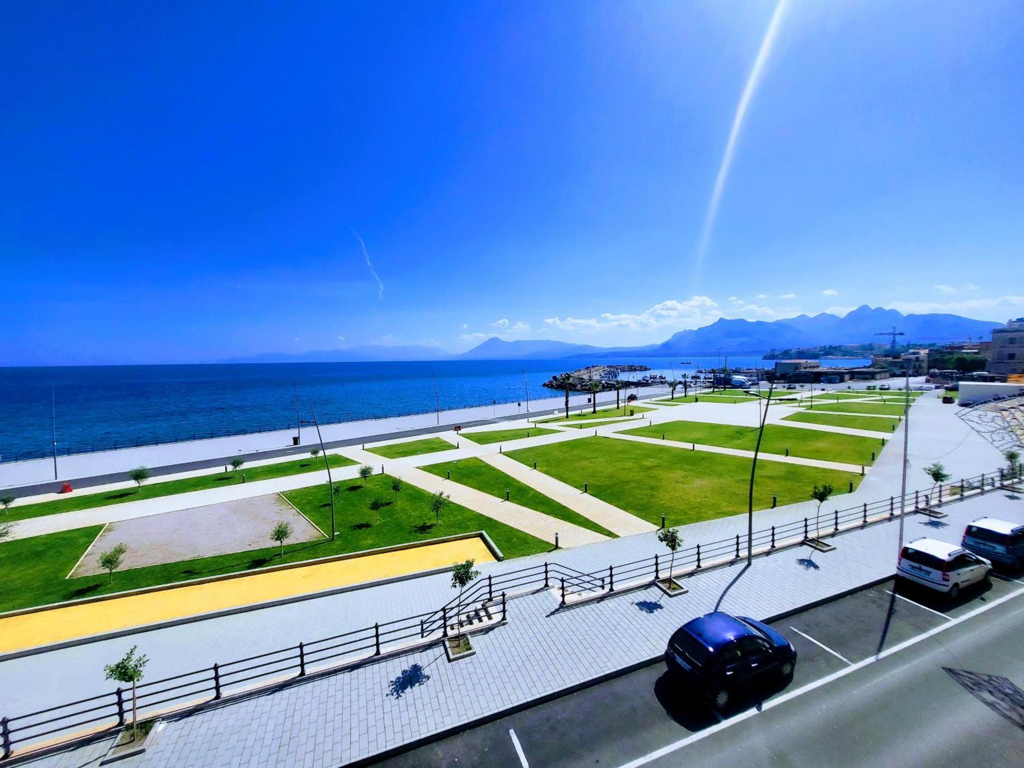 Seafront House Gabbiano Azzurro Apartment Santa Flavia Exterior foto