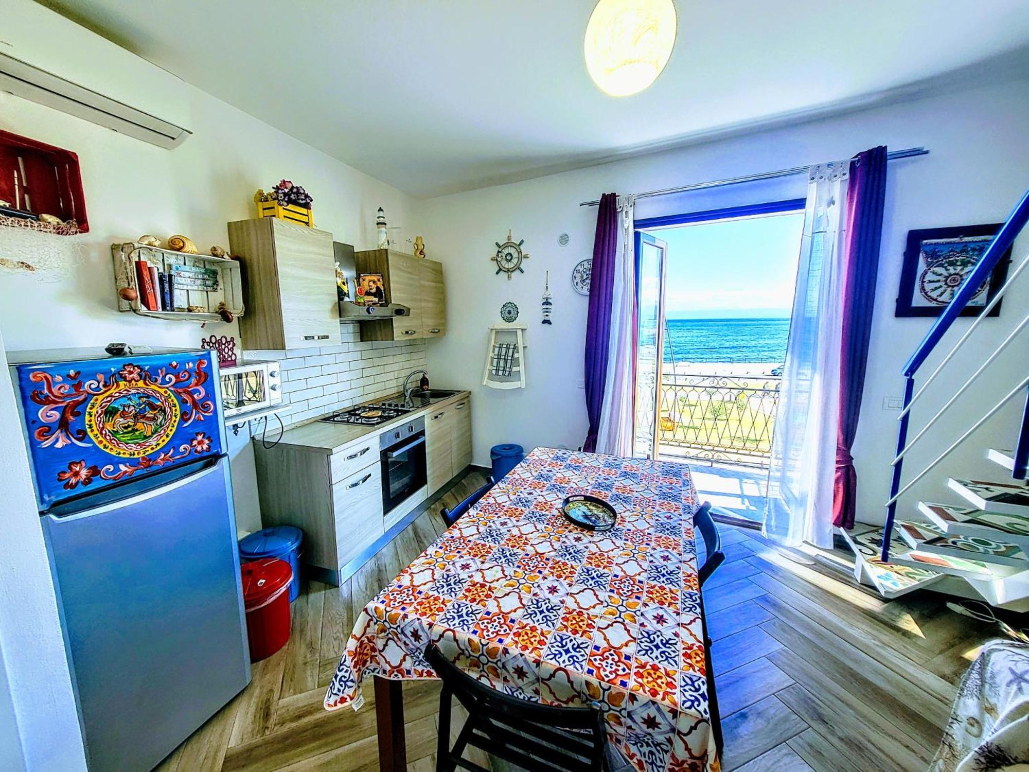 Seafront House Gabbiano Azzurro Apartment Santa Flavia Exterior foto