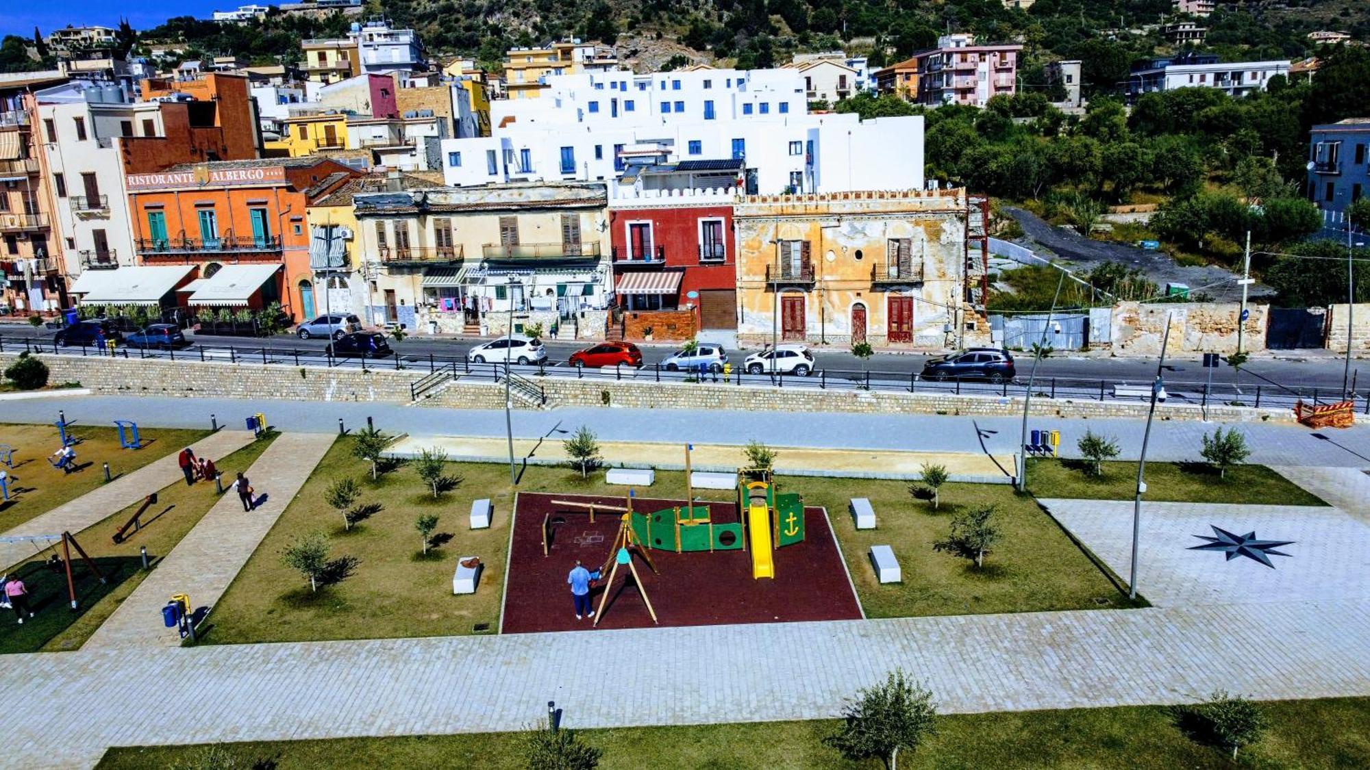 Seafront House Gabbiano Azzurro Apartment Santa Flavia Exterior foto