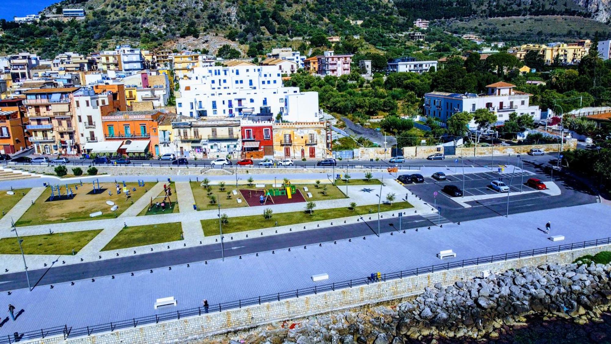 Seafront House Gabbiano Azzurro Apartment Santa Flavia Exterior foto